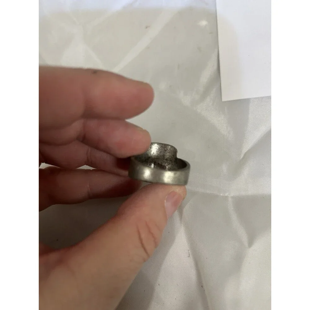 Men’s Ring Lot Stainless Steel & Titanium Fidget Ring Sizes 9–13